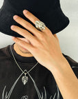 Dragon Men's Silver 925 Pendant