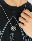 Equus Caballus Men's Silver 925 Pendant