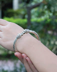 Gleam Silver Bracelet