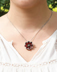 Haven Garnet Silver 925 Pendant