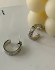 Zain Silver 925 Hoops
