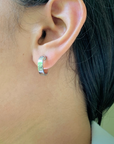 Zain Silver 925 Hoops