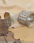 Festive Silver 925 Cuff Bangle