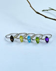 Everyday wear pieces Gemstones Silver 925 Rings