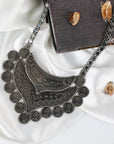 Rajika Handcrafted Silver Necklace