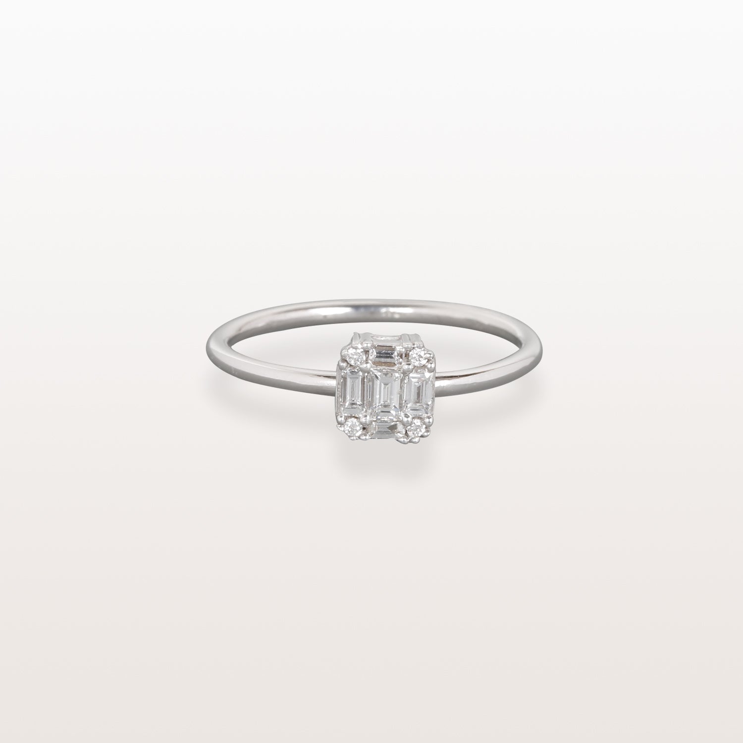 Diamond White Gold Ring