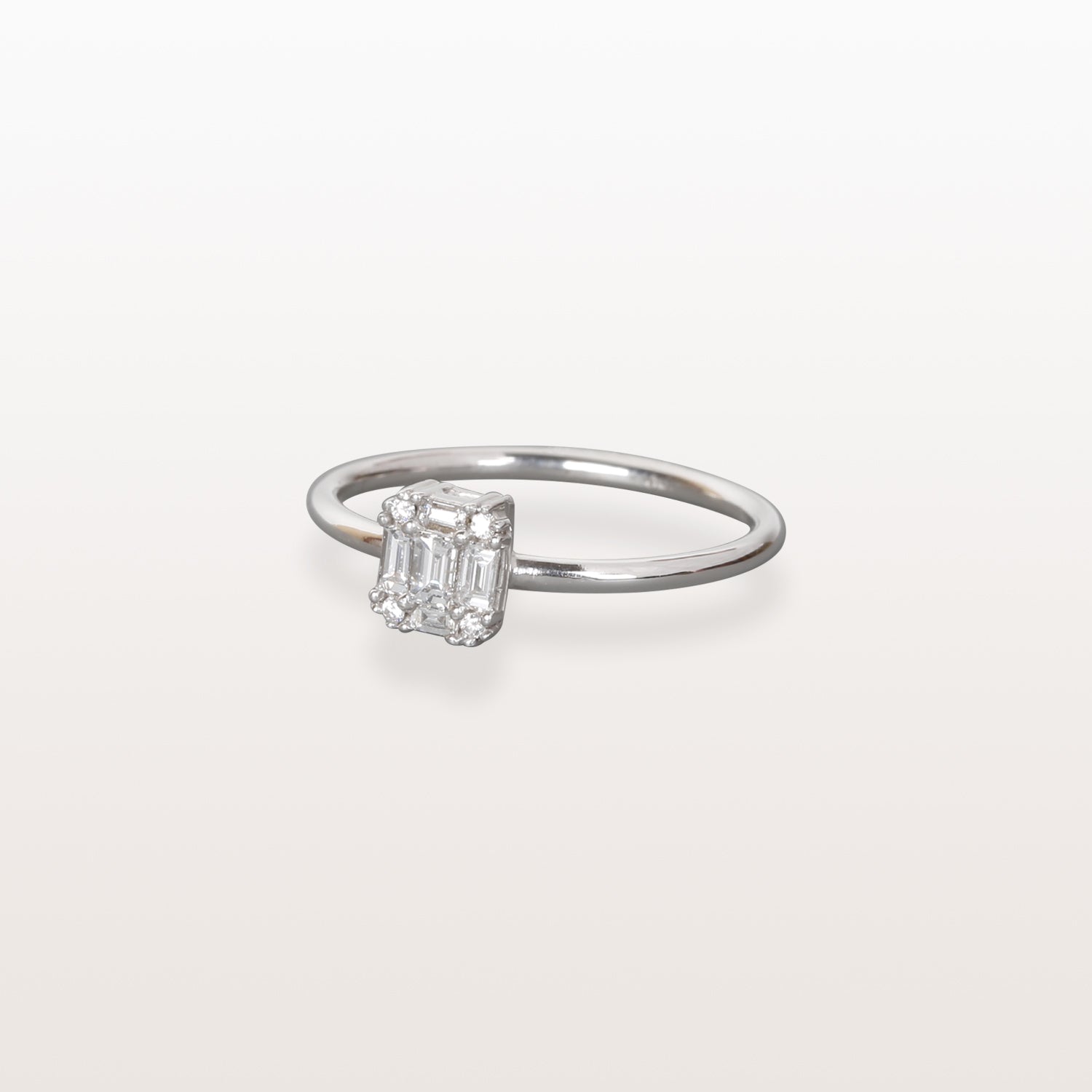 Diamond White Gold Ring