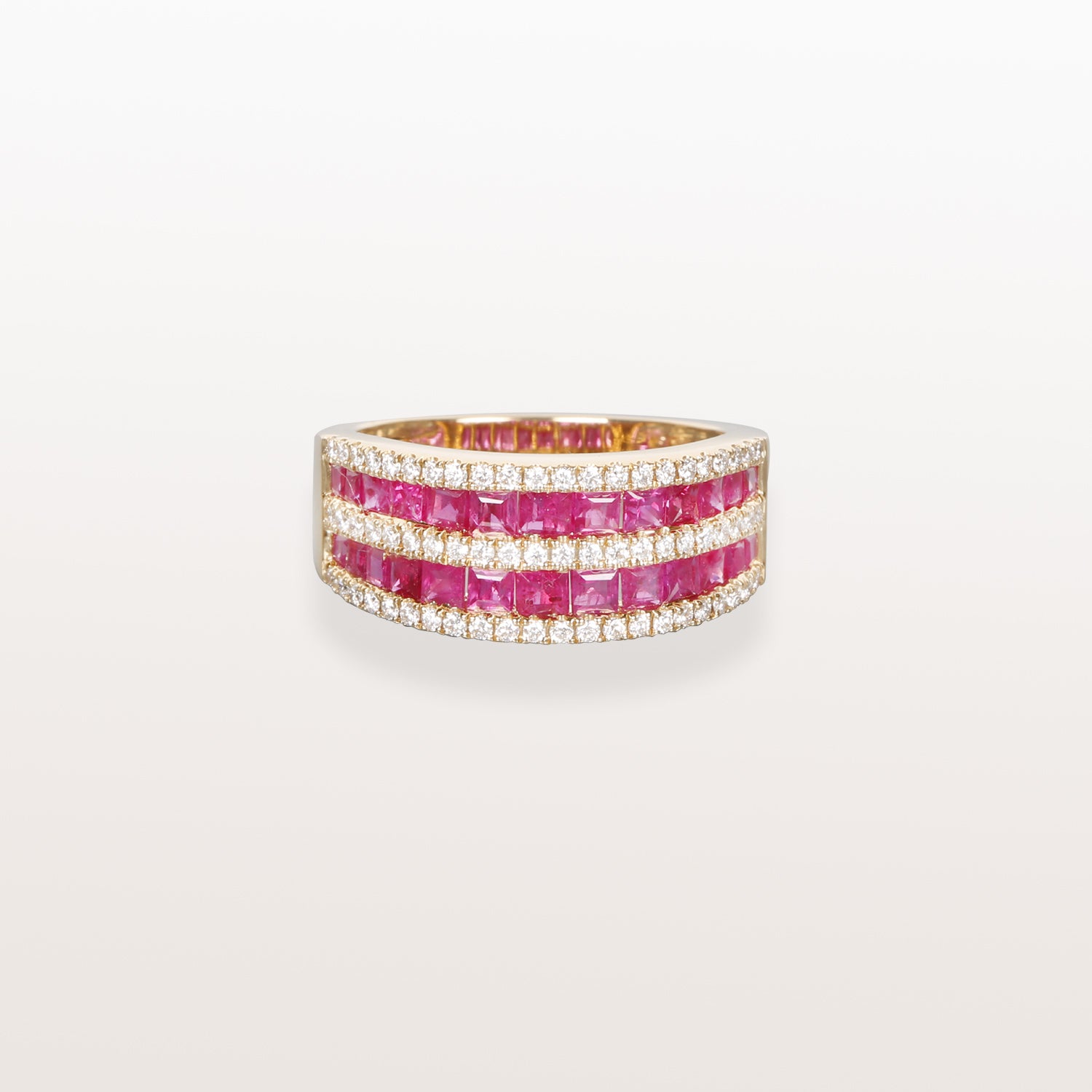Bardot Ruby & Diamond Statement Ring