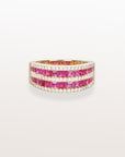 Bardot Ruby & Diamond Statement Ring
