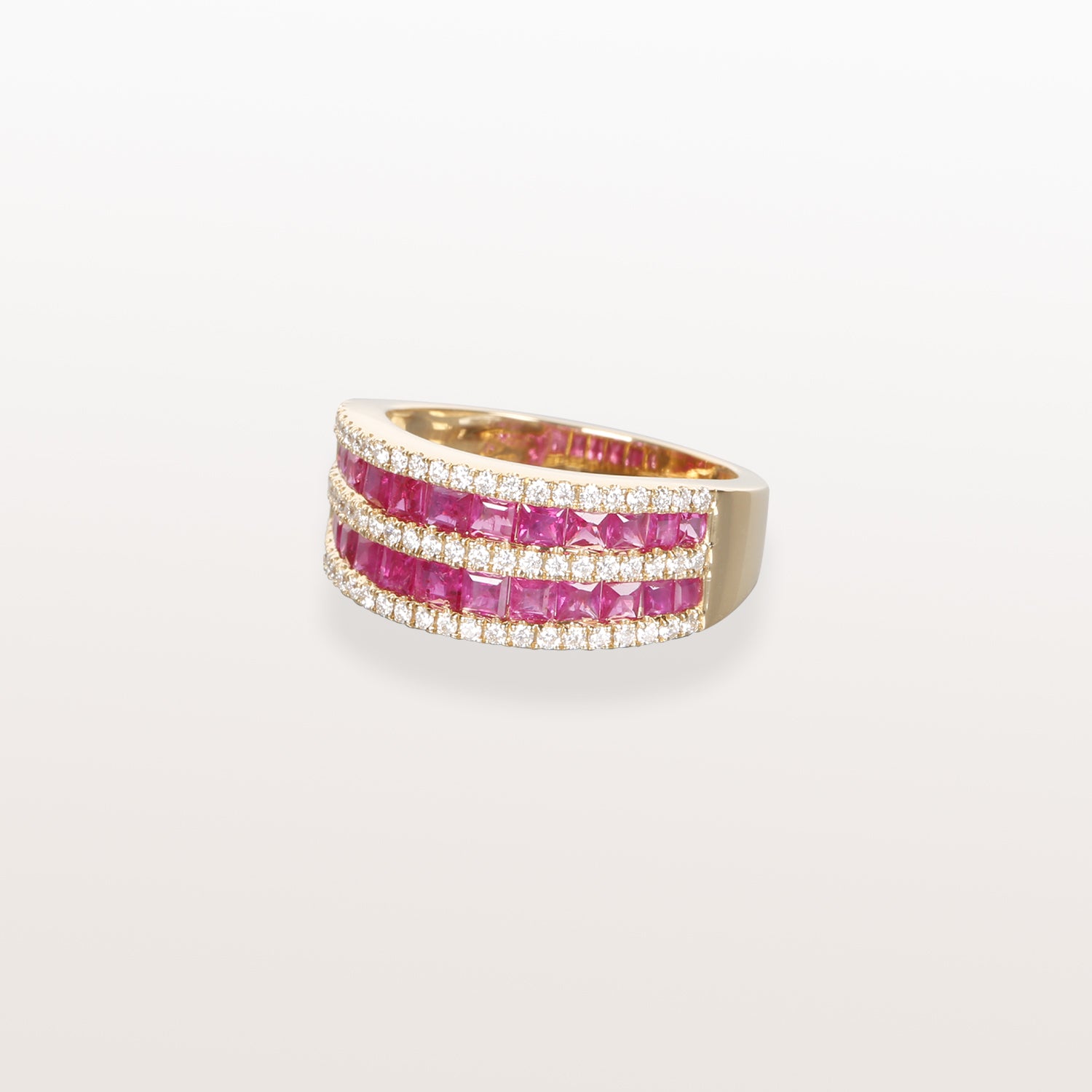 Bardot Ruby & Diamond Statement Ring