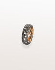 Black & White Pave Diamond Band