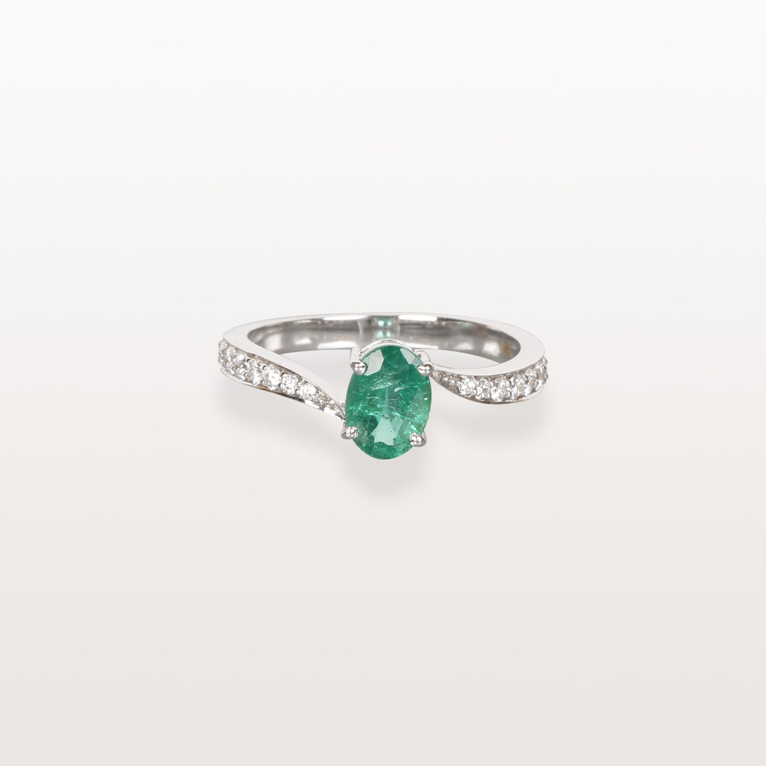 Emerald & Diamond Ring