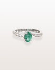 Emerald & Diamond Ring