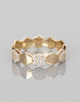 Stepping Diamond Ring