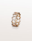 Multi Hexagon Diamond Ring