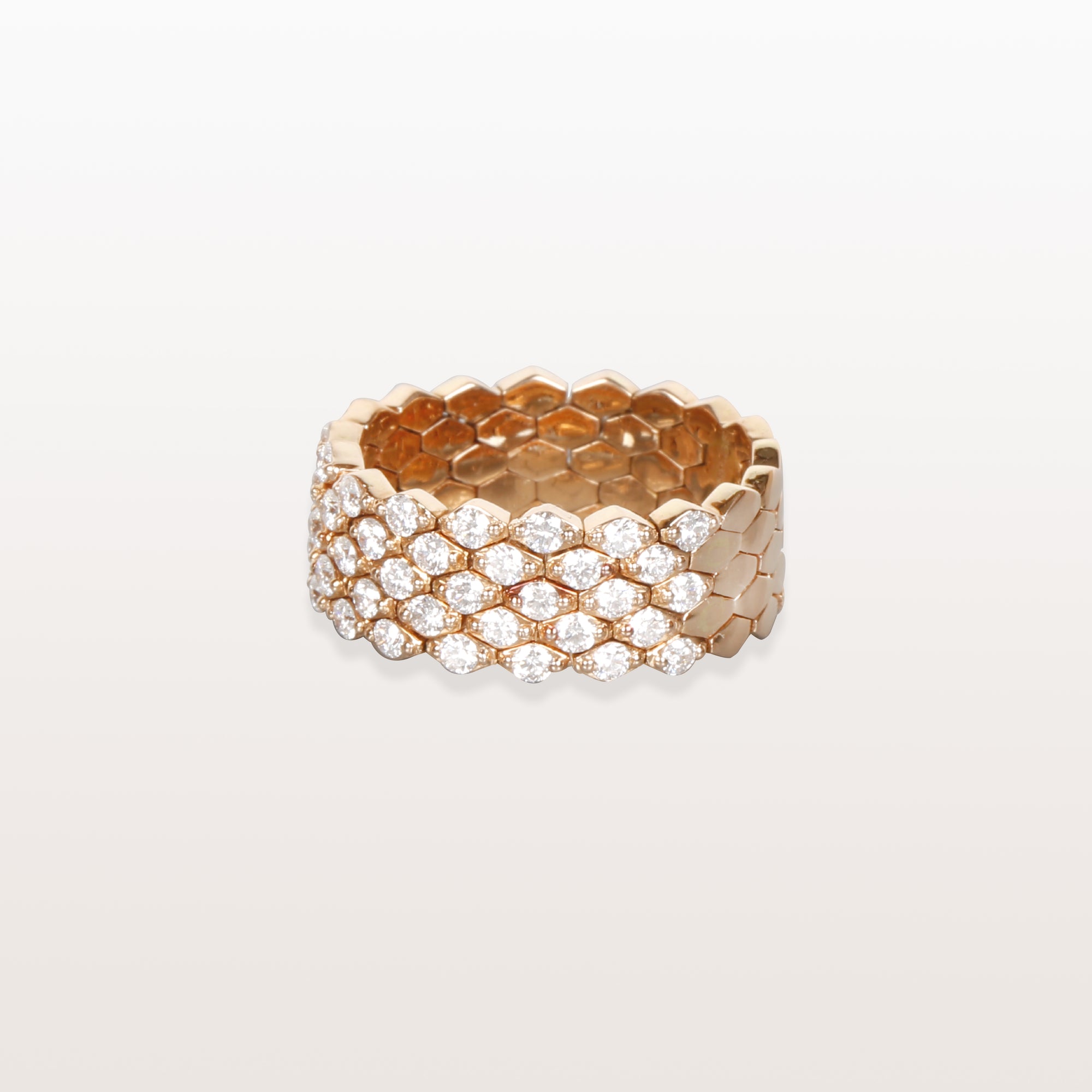 Flexible Micro Pave Diamond Band