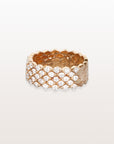 Flexible Micro Pave Diamond Band