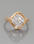 Signet Diamond Ring