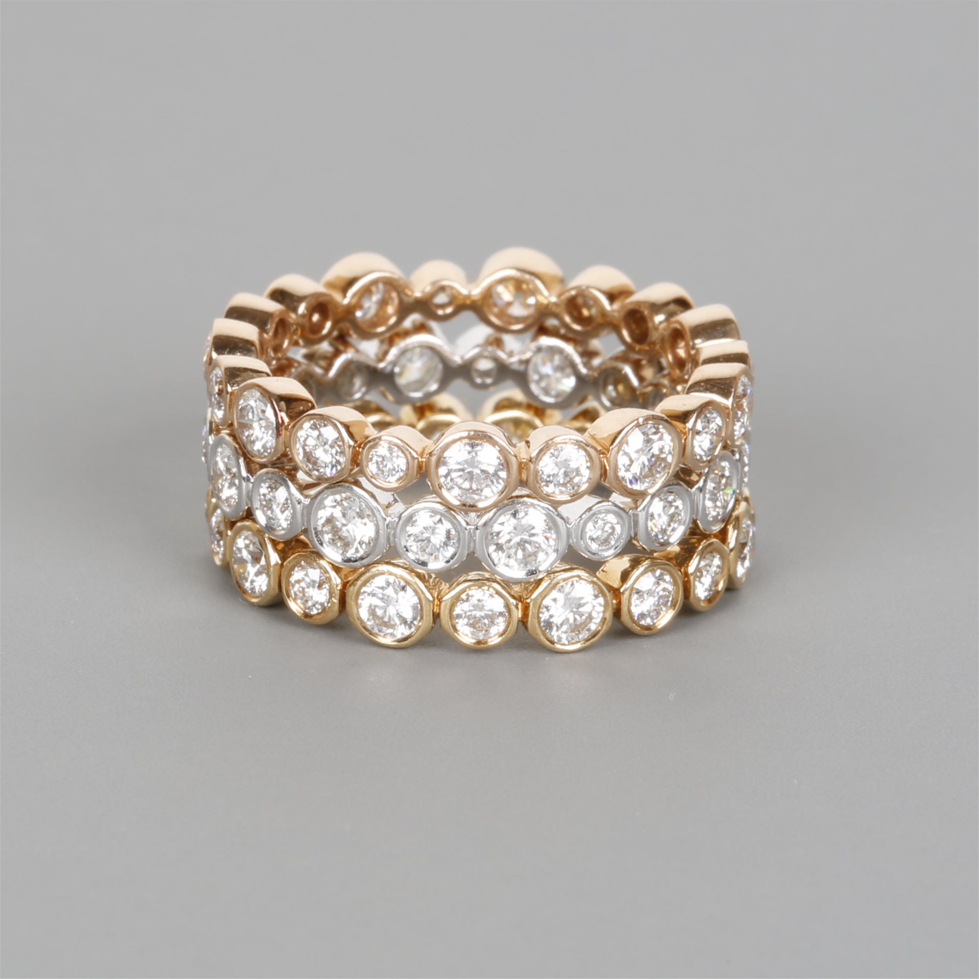 Three Stackable Rings