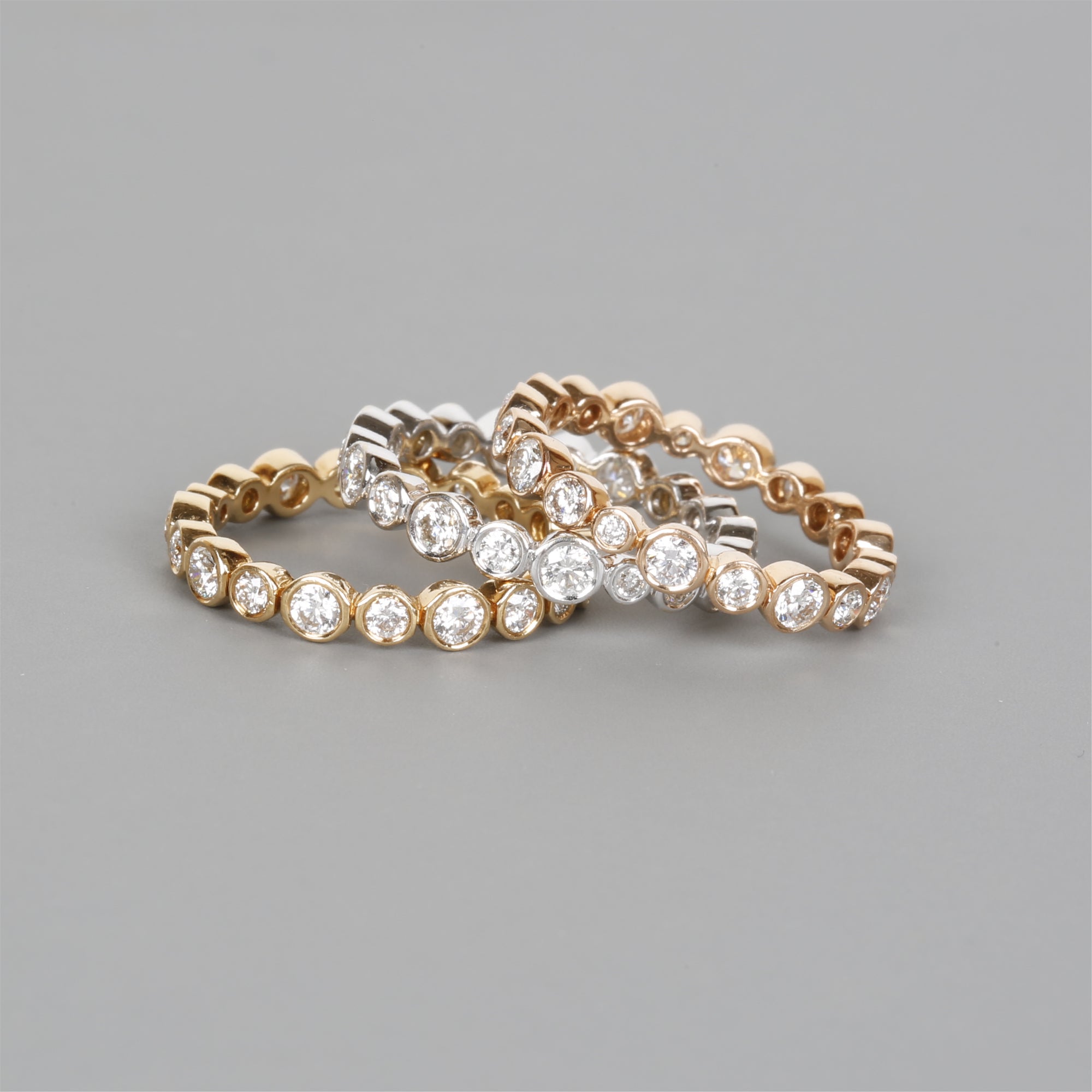 Three Stackable Rings