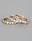 Three Stackable Rings