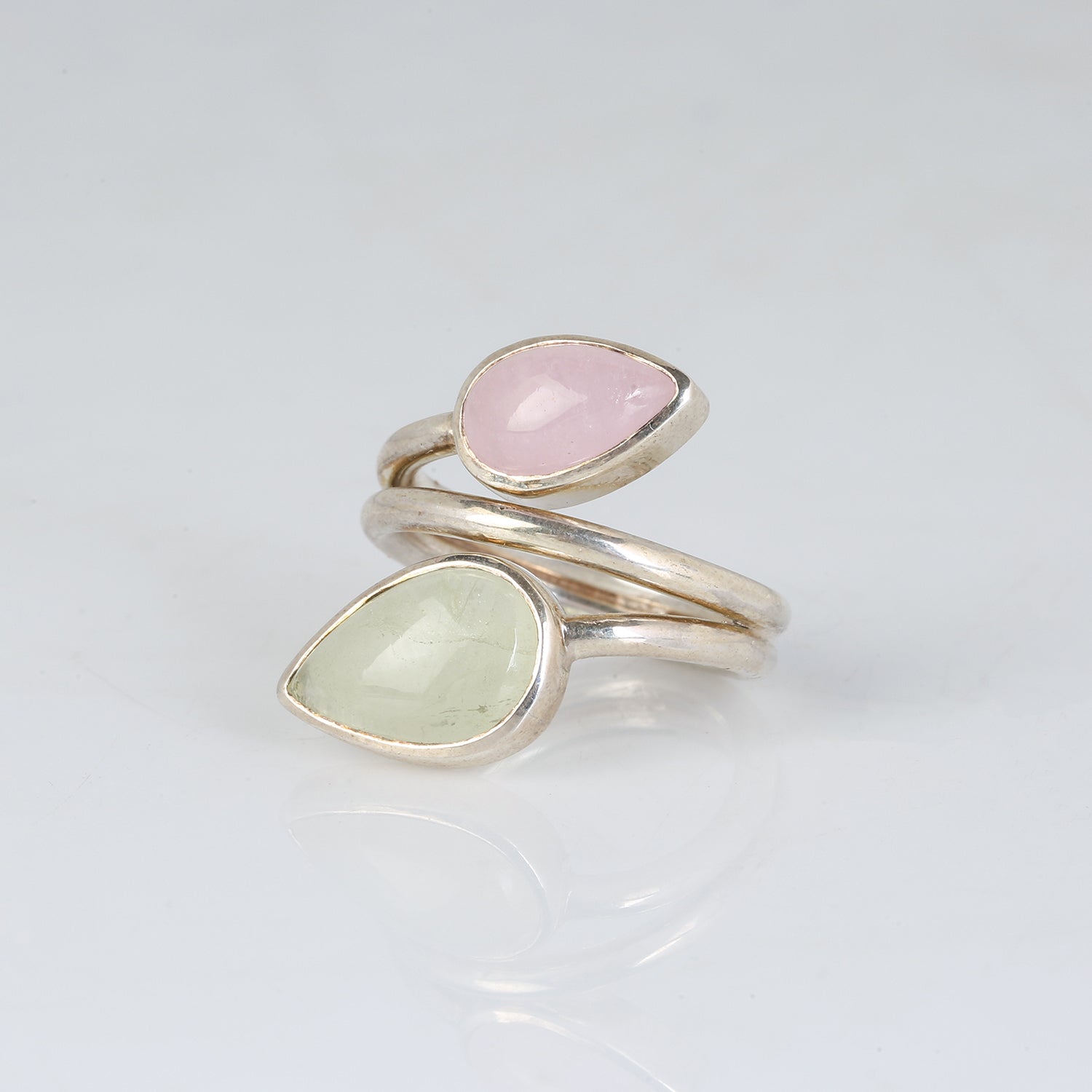 Eunice Aquamarine Silver 925 Ring
