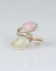 Eunice Aquamarine Silver 925 Ring