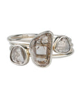 three in one Diamond Silver 925 Ring Set
