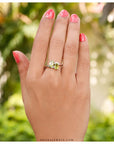 buy silver ring, sterling silver ring, buy peridot ring, peridot jewelry, green ring
Silver 925 Peridot Ring