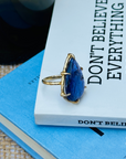 Timothy Tanzanite 18k Gold Plated Silver 925 Ring