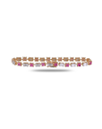 Pink Sapphire & Diamond Bracelet