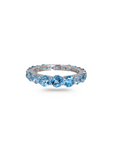 Blue Topaz 18K White Gold Ring