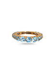 Blue Topaz 14K Gold Ring