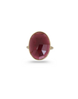 Garnet 18K Gold Ring