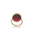 Garnet 18K Gold Ring
