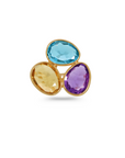 Colorstone 18K Gold Ring