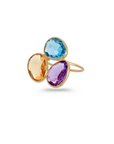 Colorstone 18K Gold Ring