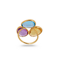 Colorstone 18K Gold Ring