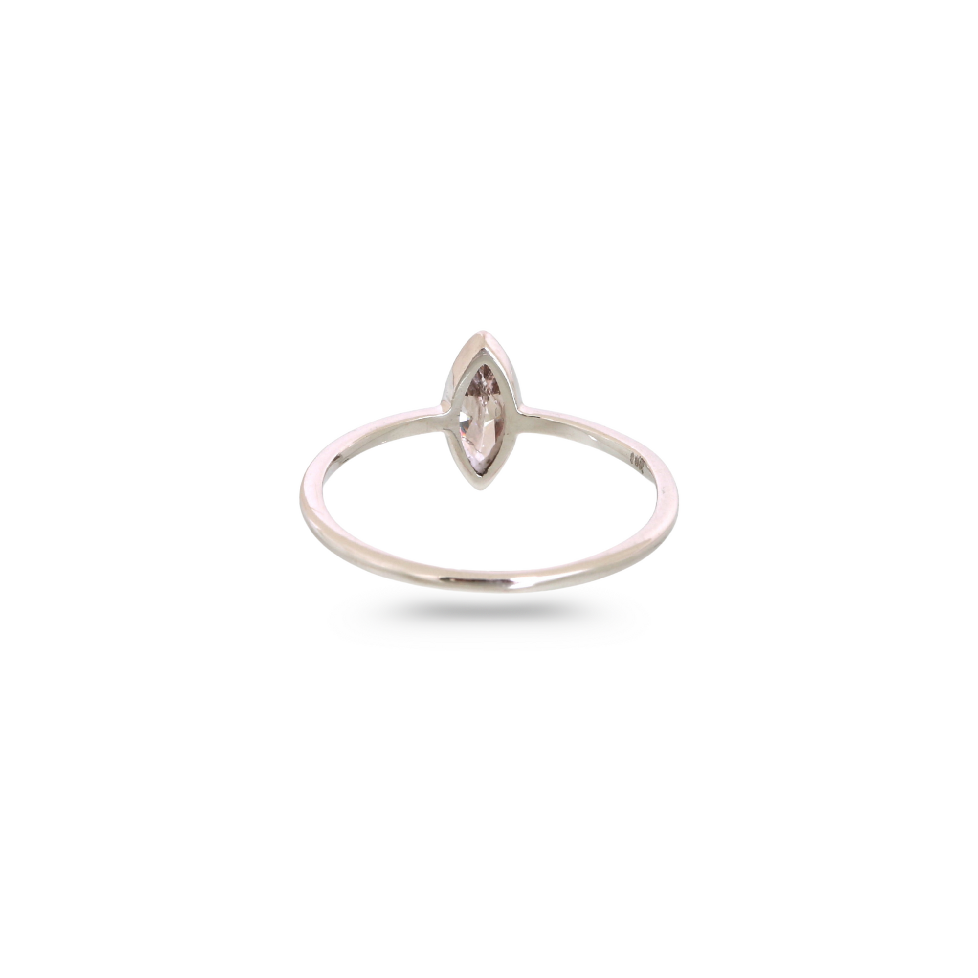 Marquise Diamond 18K White Gold Ring