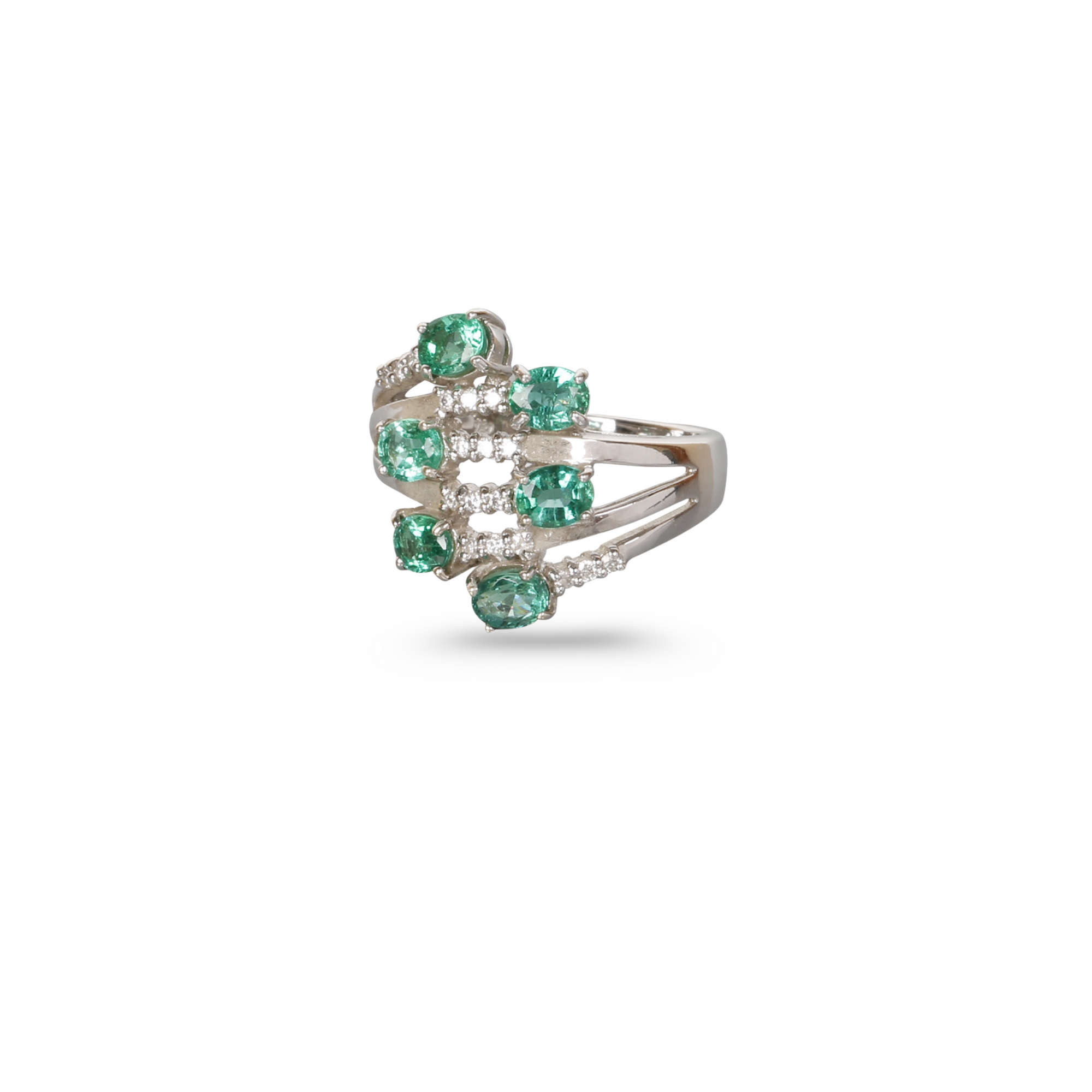 Emerald Diamond Ring