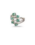 Emerald Diamond Ring