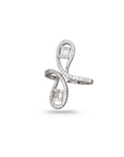 Two Pear Shape Diamond Ring