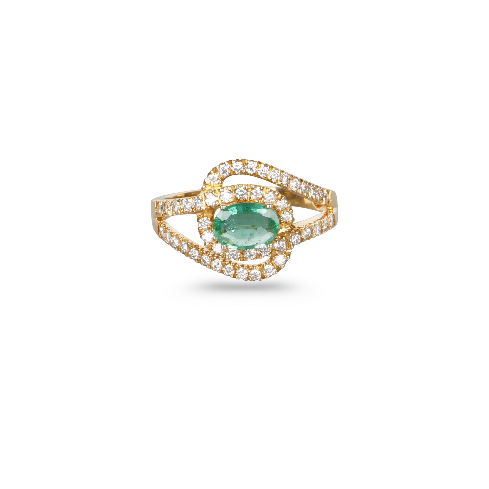 Emerald Diamond Ring