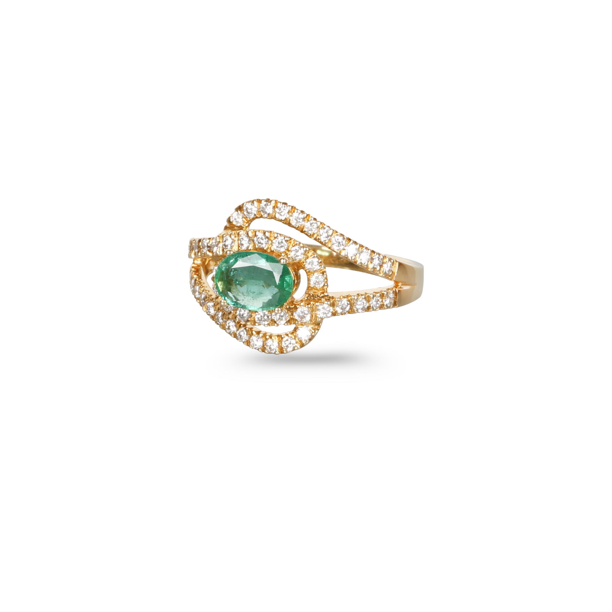 Emerald Diamond Ring