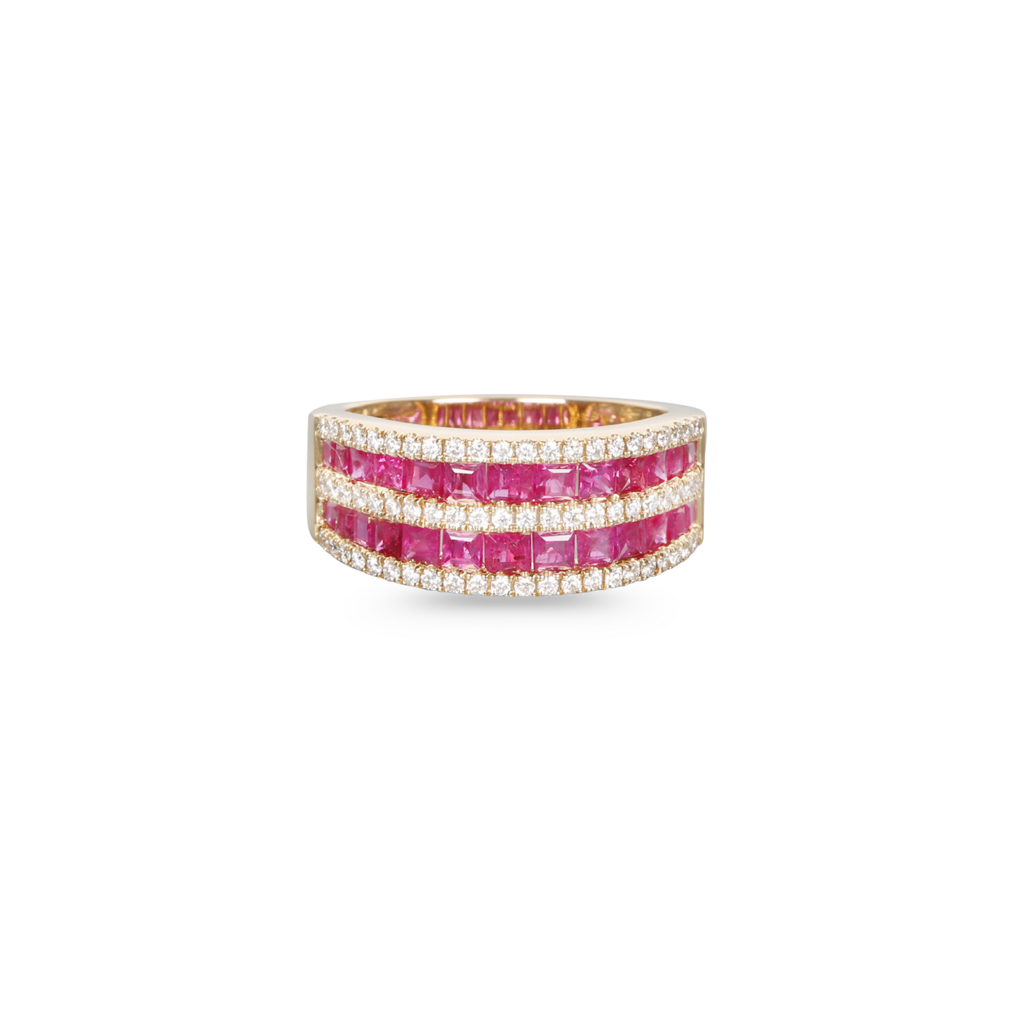 Bardot Ruby & Diamond Statement Ring