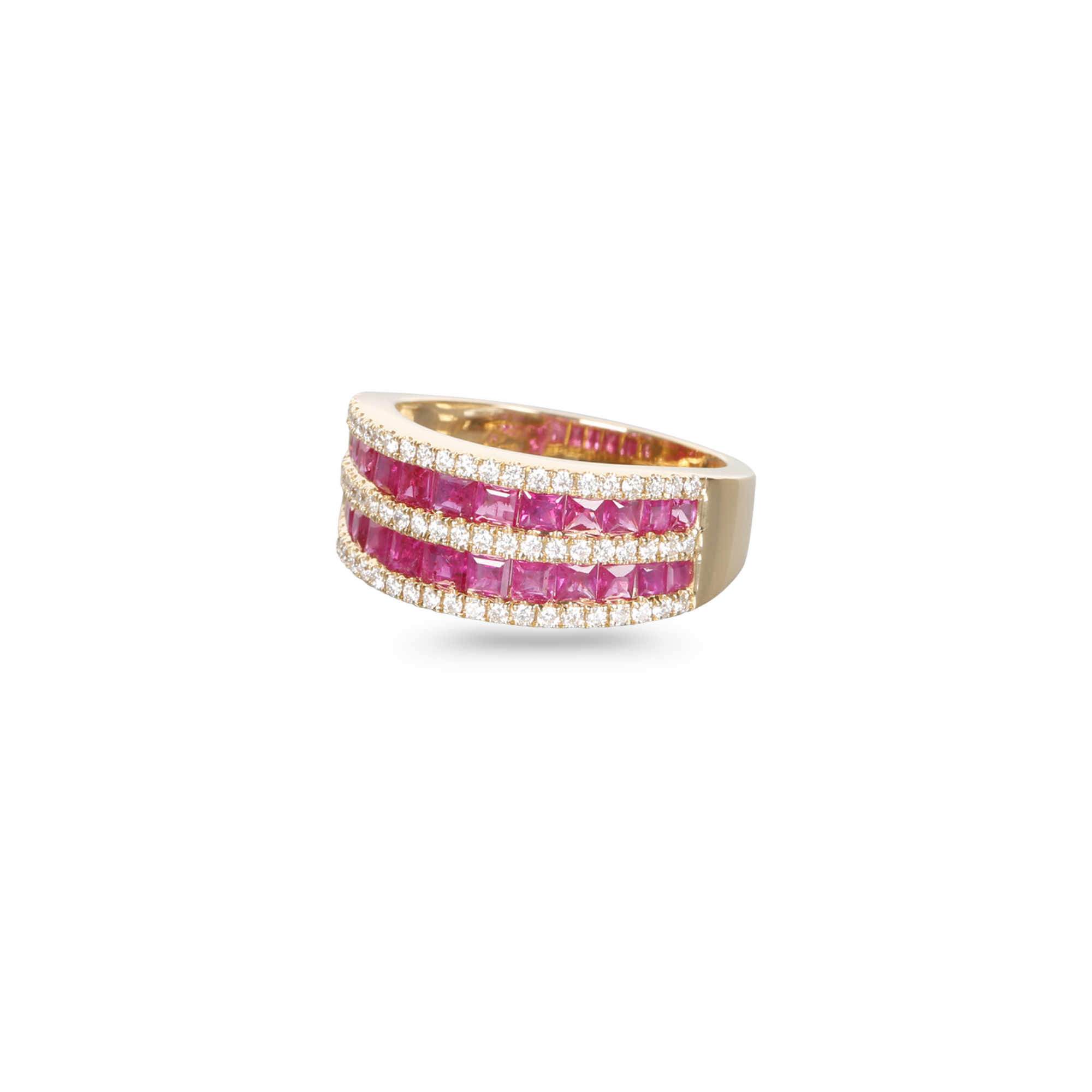 Bardot Ruby & Diamond Statement Ring