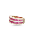 Bardot Ruby & Diamond Statement Ring