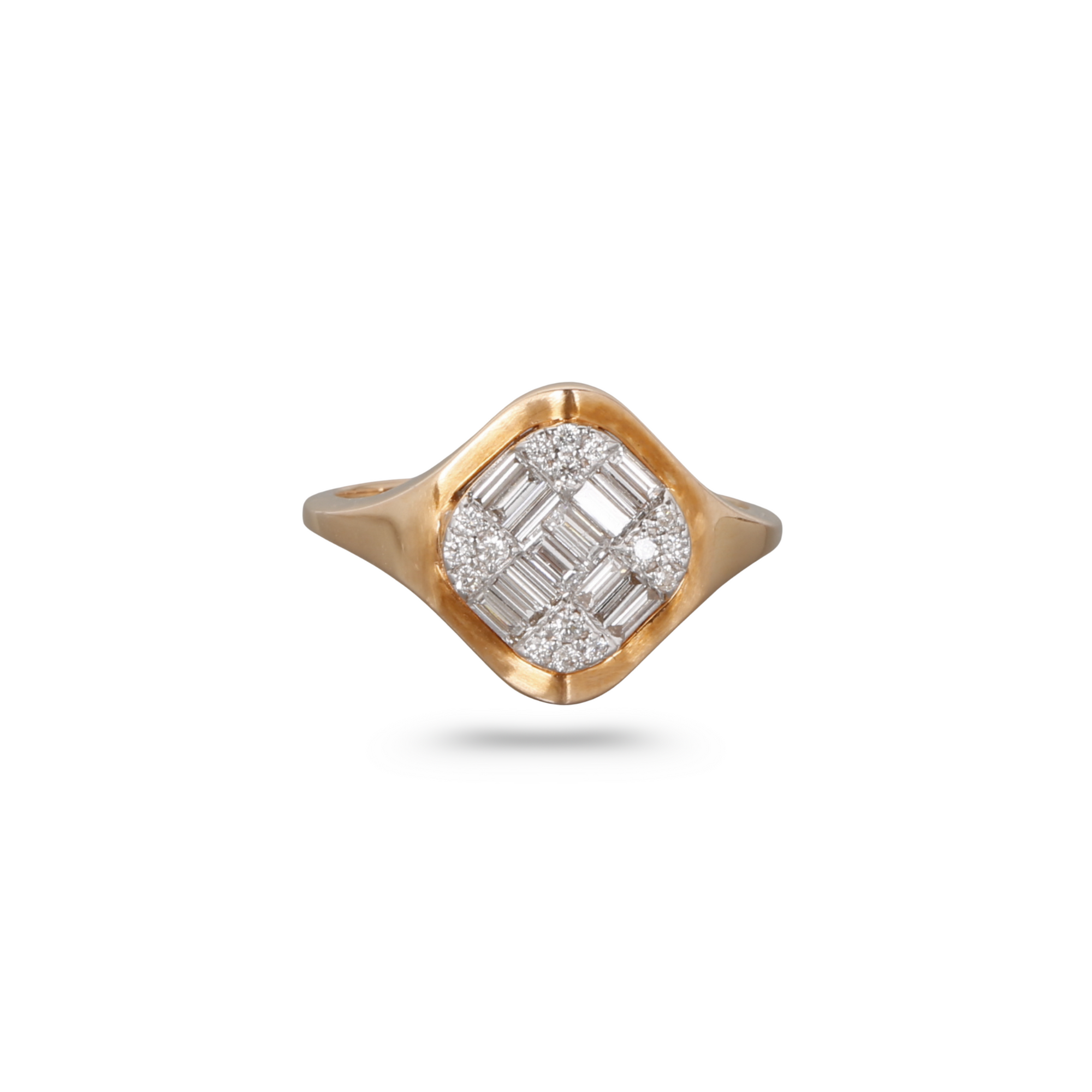 Signet Diamond Ring