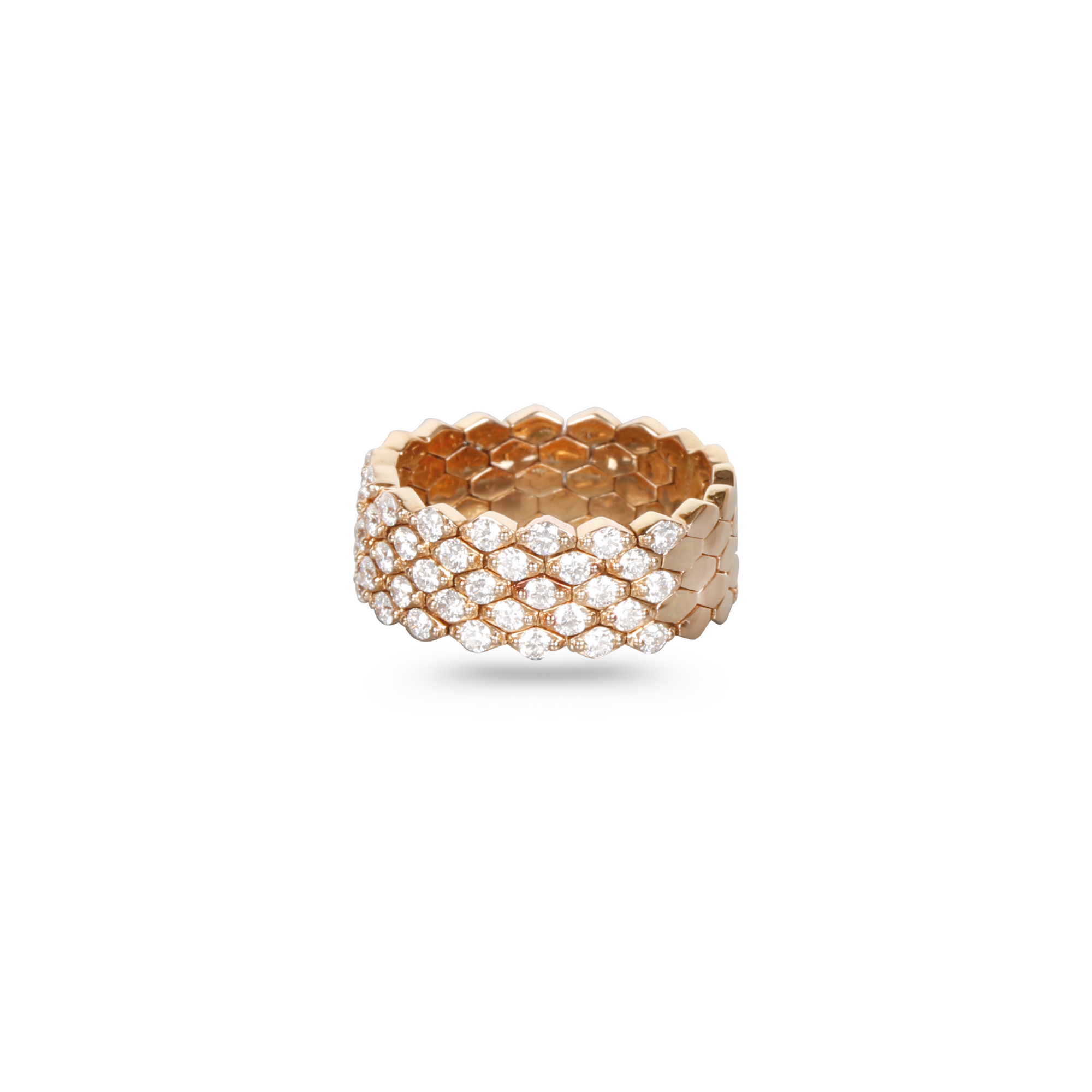 Flexible Micro Pave Diamond Band
