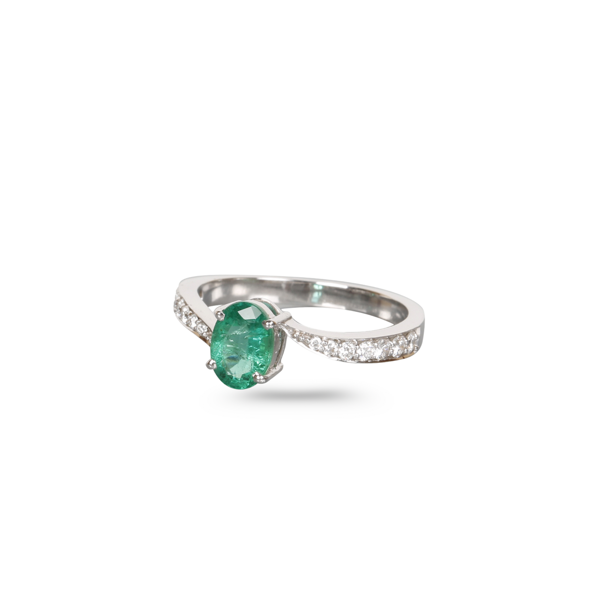 Emerald & Diamond Ring